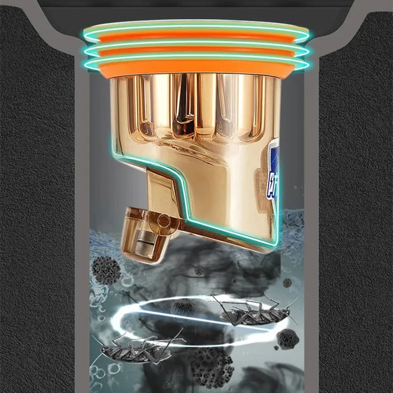 Skorter | Double Deodorant Floor Drain Core