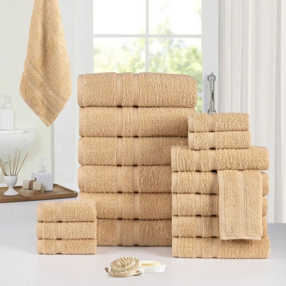Skorter | 18-Bit: Bibb Home Zero Twist Egyptian Cotton Towel Set