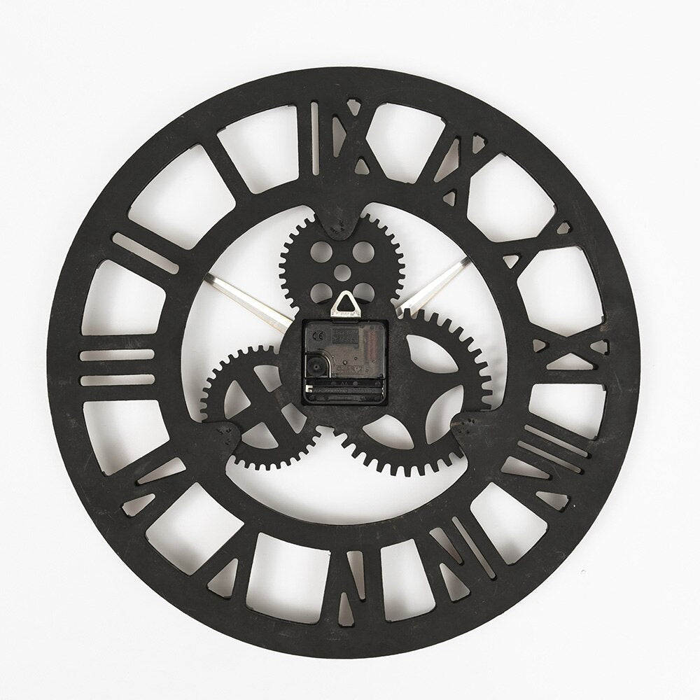 Skorter | Golden Elegance Wall Clock