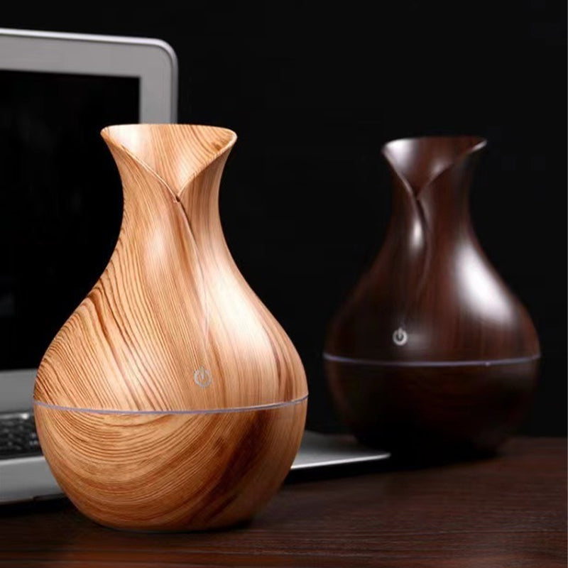 skorter | Household Wood Vase Air Humidifier