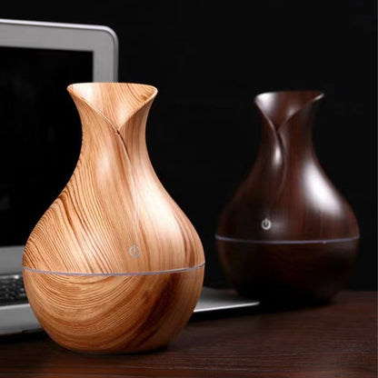 skorter | Household Wood Vase Air Humidifier