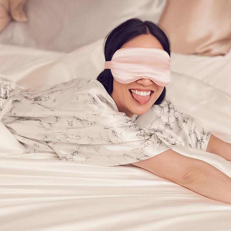 Skorter | Double-sided silk sleeping eye patch