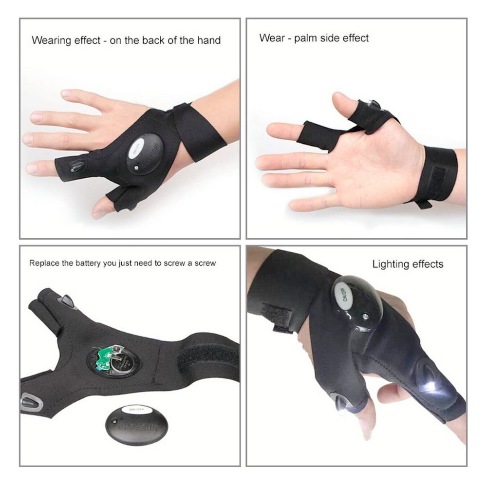 Skorter | Light LED Gloves Multipurpose
