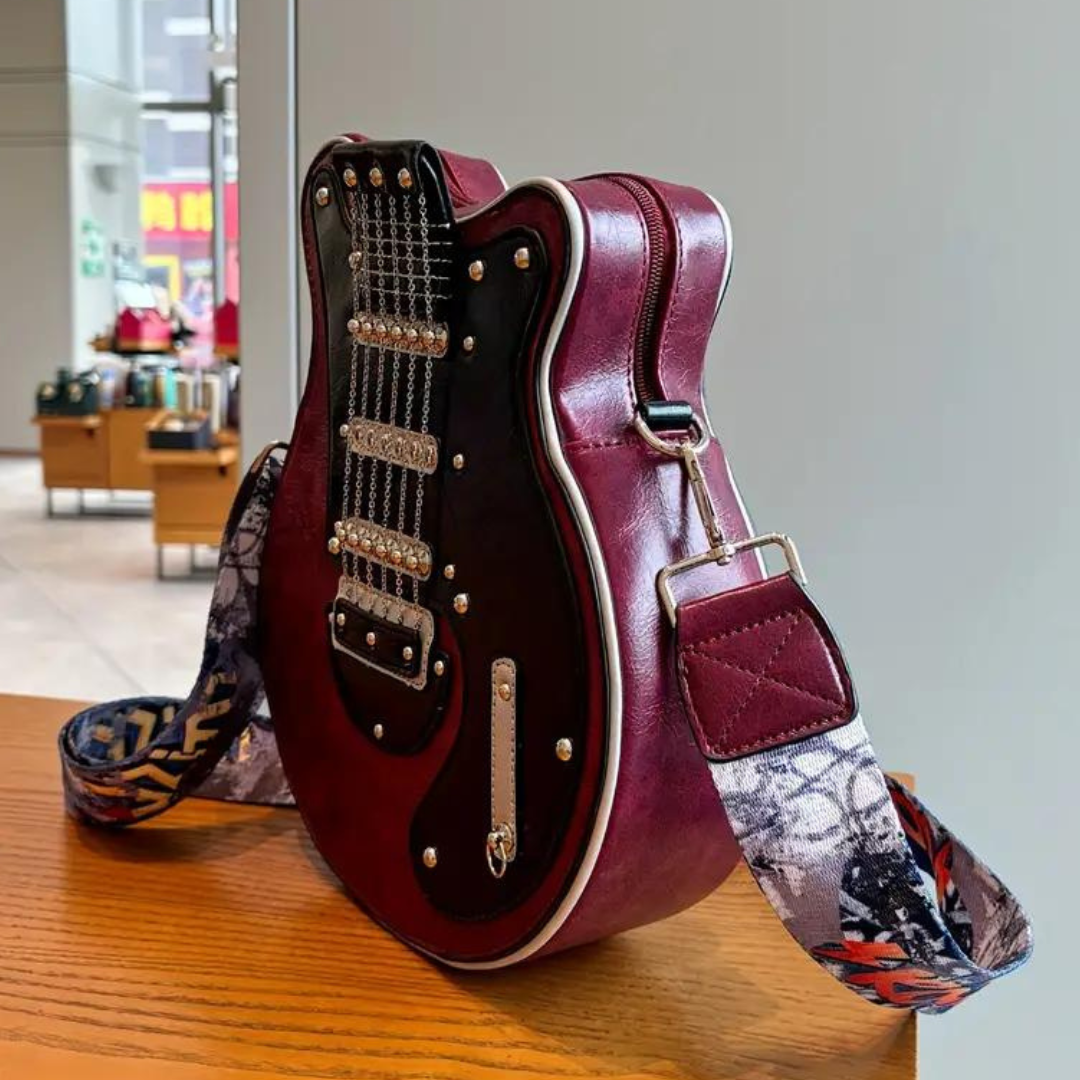 Skorter | Elevate your style with the Rockstar guitar bag shoulder bag chic