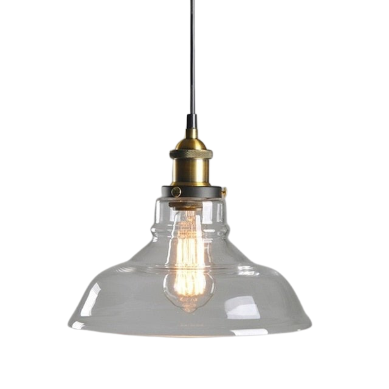 Skorter | GlassHaven – Elegant Industrial Pendant Lamp