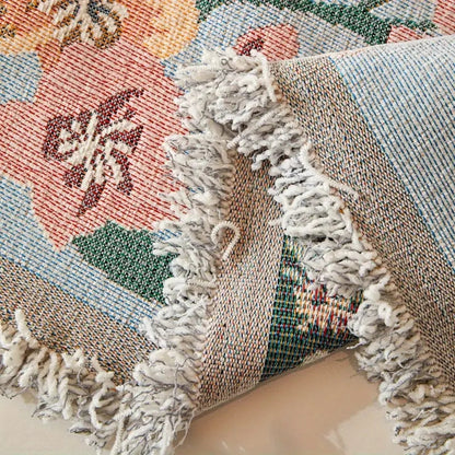 Skorter | Amara Floral Reversible Sofa Cover