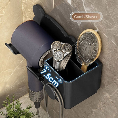 skorter | Bathroom Hair Dryer Holder