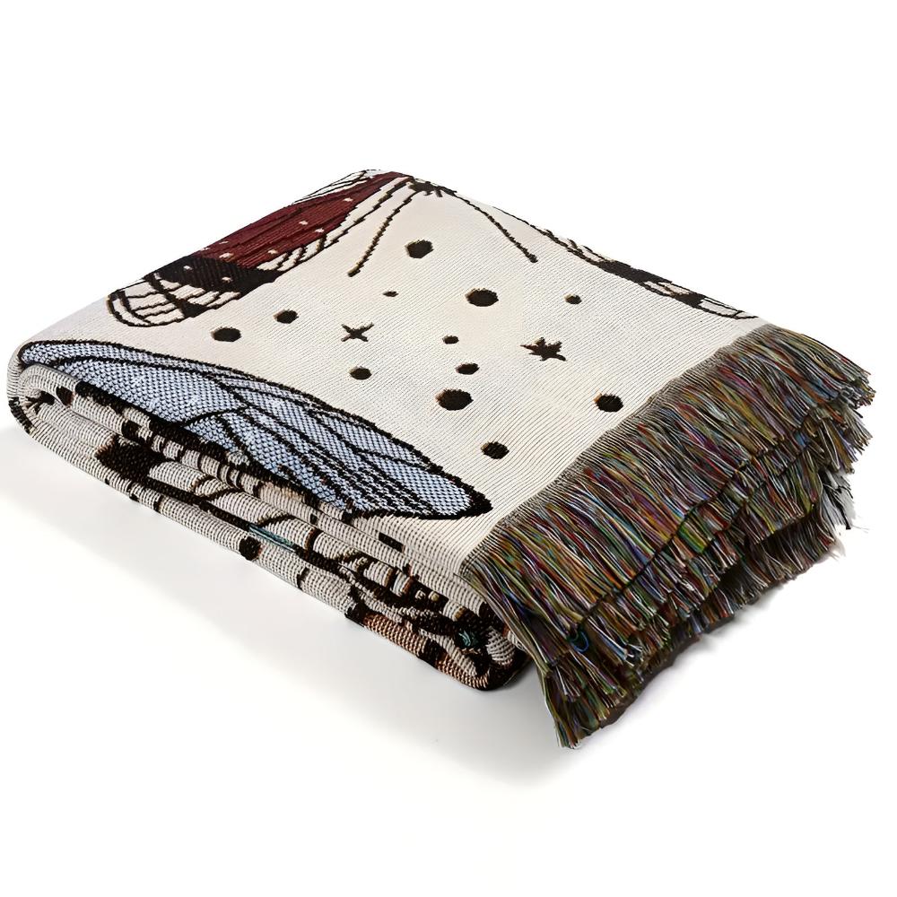 Skorter | Butterfly Garden Blanket