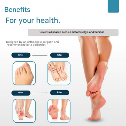 Skorter | FlexiToe Comfort Toe Separator with Foot Cushion – Pain Relief & Correction for Daily Use