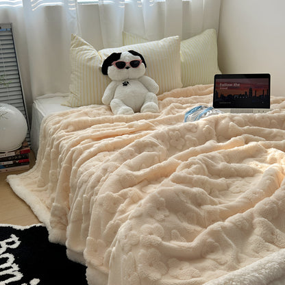 Skorter | Cloud Flower Snuggle Blanket