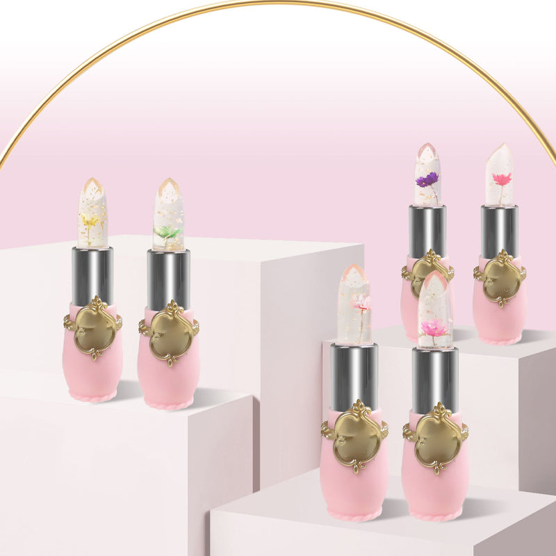 Skorter | Crystal Jelly Flower Color Changing Lipstick