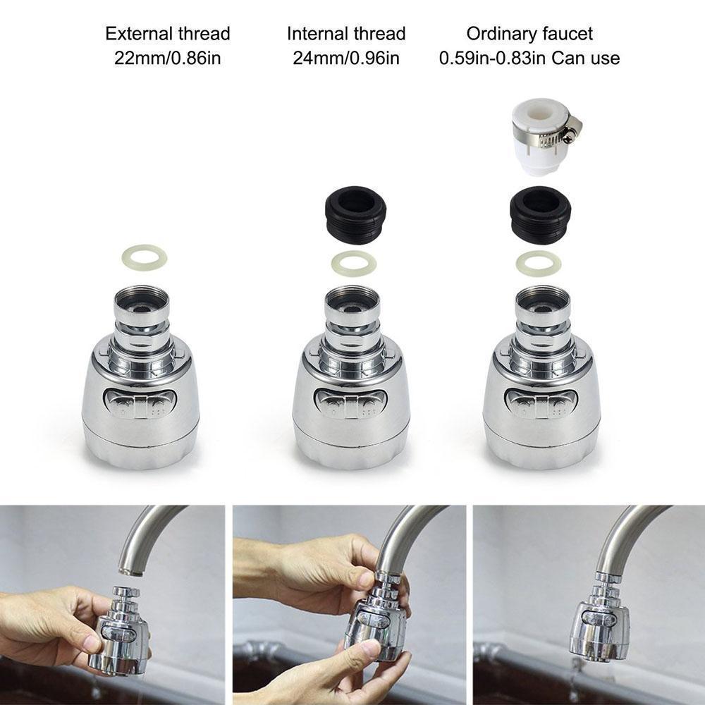 skorter | 360 Degree Rotatable Water-Saving Faucet