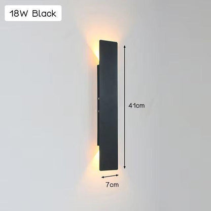 Skorter | Light - Modern weatherproof LED wall lamp made of aluminum for outdoor use