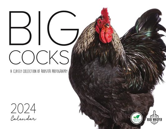 skorter | Big Cocks 2024 Wall Calendar - An Elegant Collection of Rooster Photos