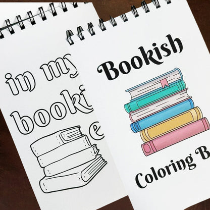 Skorter | Booklover Coloring Book
