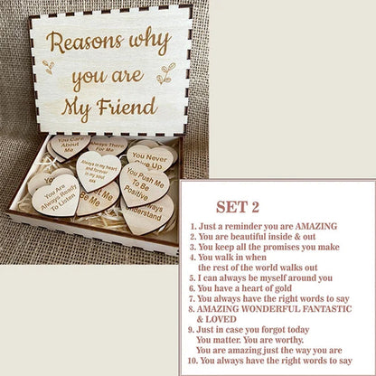 Skorter | "Reasons why you are my friend" Friendship gift