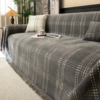 Skorter | Chesterfield Plaid Sofa Cover