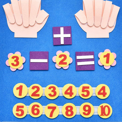 Skorter | Felt Finger Number Counting Toy