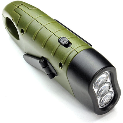 Skorter | Handcrank Solar-powered Flashlight