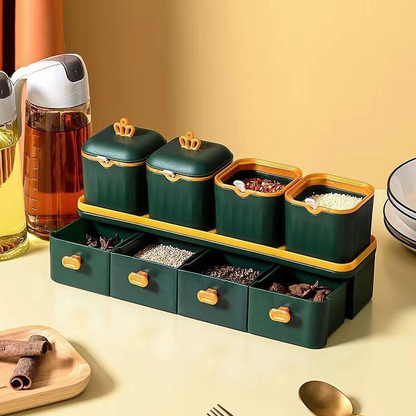 skorter | Dubbel kryddlåda med lådor