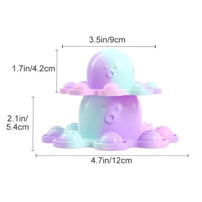 Skorter | Flip-Octopus-Toy Keychain Pendant