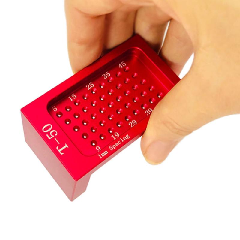 Skorter | 50-hole positioning T-shape ruler