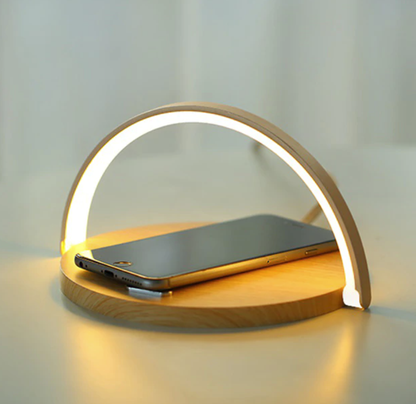 Skorter | Bowlight Design 3-in-1 Night Light – Wireless Charger & Lamp