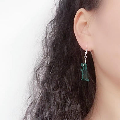 Skorter | Acrylic Small Dinosaur Earrings