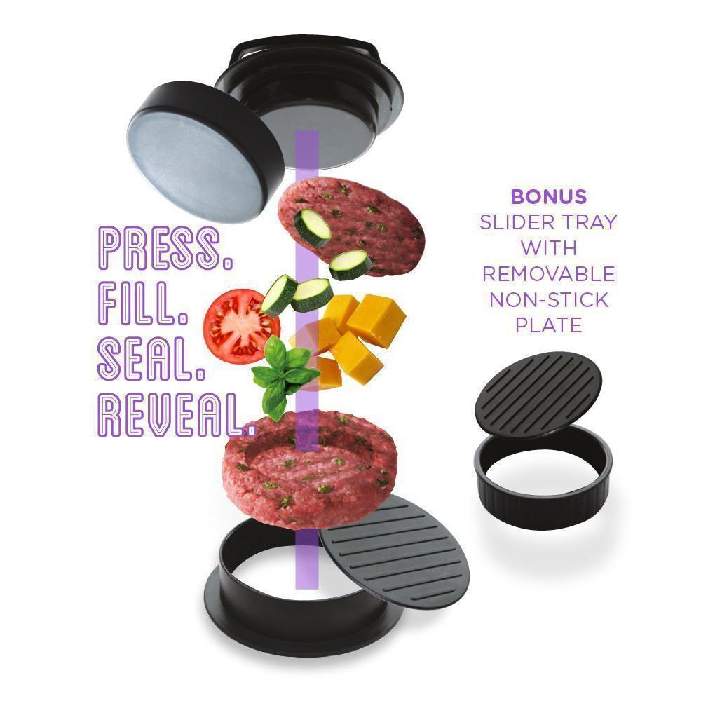 skorter | 3 In 1 Filled Hamburger Press Patty Maker