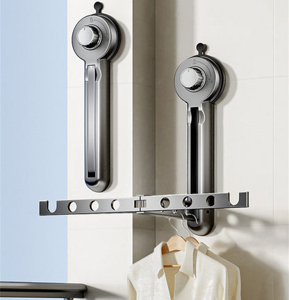 Skorter | Foldable Suction Cup Clothes Drying Rack for Windows