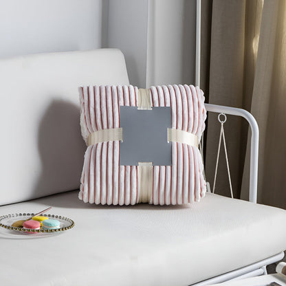 Skorter | Fluffy Stripes Sherpa Blanket