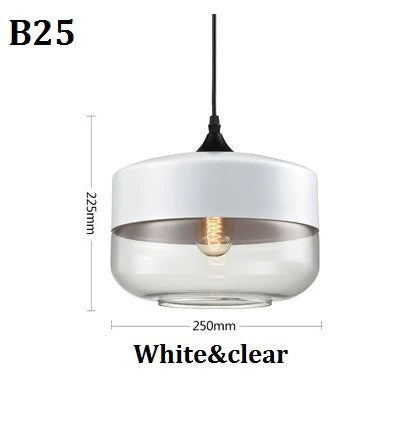 Skorter | EternaGlow Pendant Light made of Glass and Wood | Elegant Design for Your Home