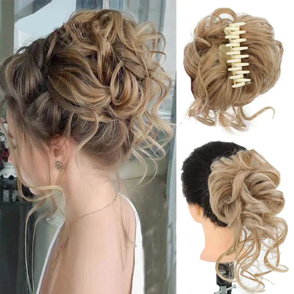 Skorter | CurlyBun: Instant Curled Bun Hair Clip