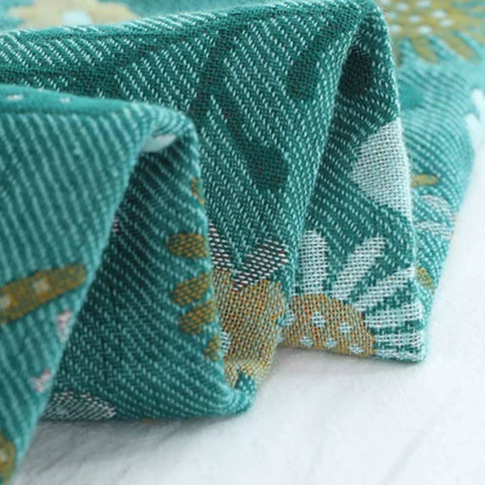 Skorter | Coral Floral Cotton Pillow Sham – Breathable & Reversible