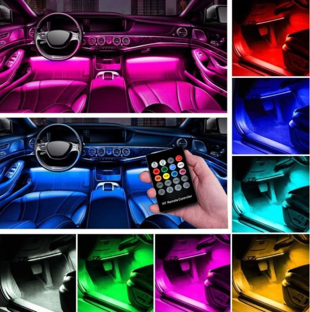 Skorter | Car Interior Atmosphere Lights - (Contains 4 Light Bars)
