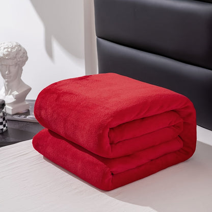 Skorter | Soft and warm gray flannel blanket for all seasons