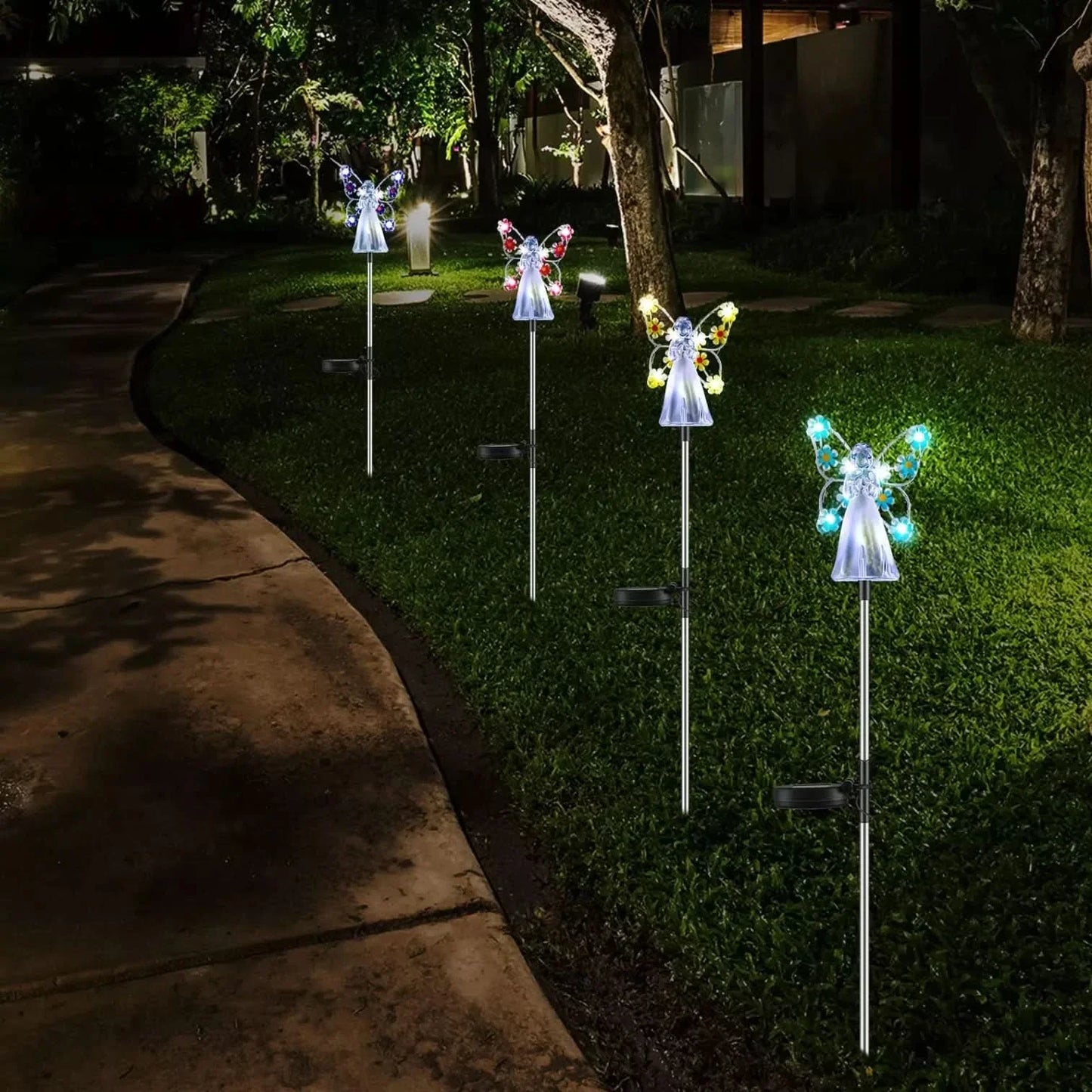 Skorter | Solar Angel LED Garden Light for Outdoor Decoration