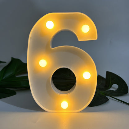 Skorter | AlphaGlow - LED Decorative Letter Light with Battery Operation