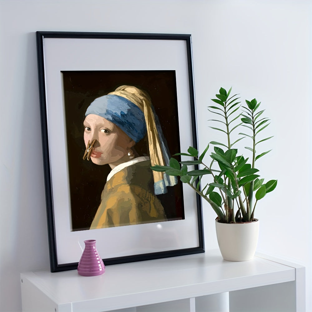 Skorter | 1pcs Large Size, Fun Bathroom Wall Poster - Waterproof, No Frames Included, 15.7"x11.4" (40x29cm)