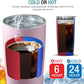 Skørter | 20oz Stainless Steel Travel Mug, Vacuum Insulated with Lid and Straw for Hot and Cold Beverages