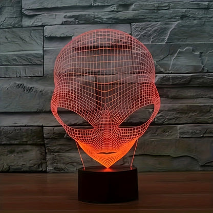 Skorter | AstroLight – 3D-alien lamp with LED color lighting and touch control