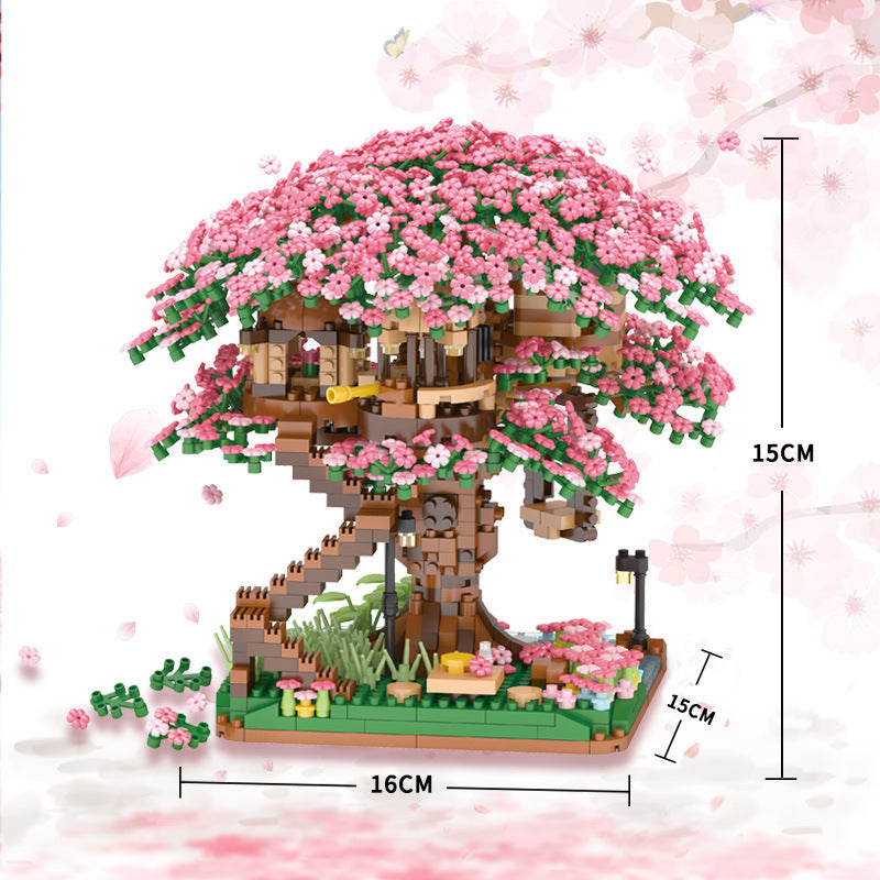 Skorter | Cherry Blossom Building Blocks Decor