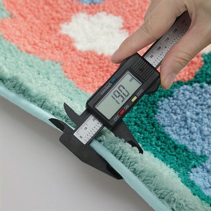 Skorter | FlorSoft - Extra absorbent bath mat with floral pattern