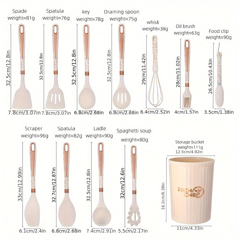 Skorter | Cooking - Kitchen joy with the elegant silicone kitchen utensil set