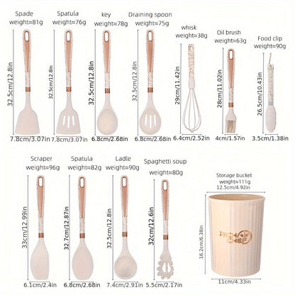 Skorter | Cooking - Kitchen joy with the elegant silicone kitchen utensil set
