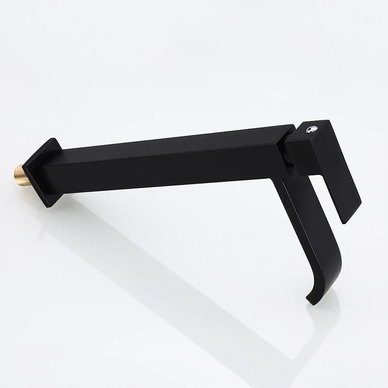 Skorter | Black Cold Water Single Faucet for Sink Installation
