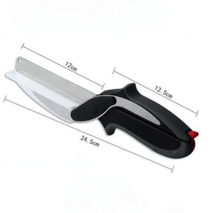 Skorter | 2-in-1 Kitchen Knife with Built-In Cutting Board