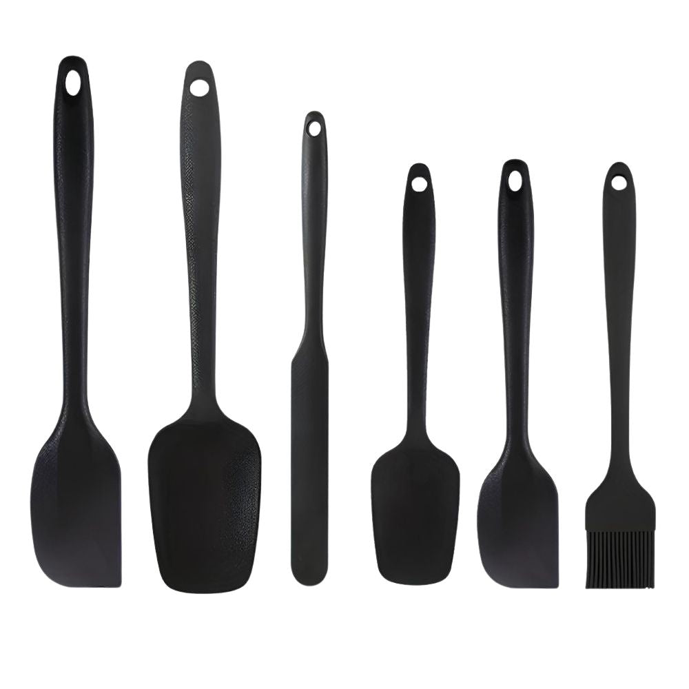 Skorter | Flexible Silicone Spatula Set | 6 Pcs Set