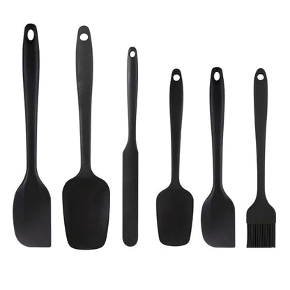 Skorter | Flexible Silicone Spatula Set | 6 Pcs Set