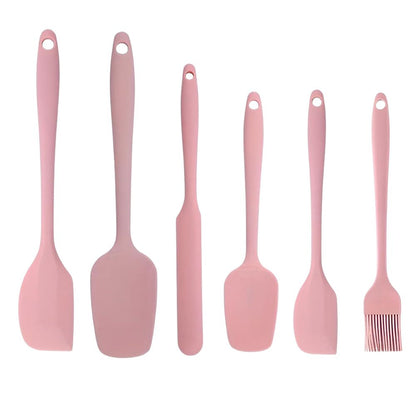 Skorter | Flexible Silicone Spatula Set | 6 Pcs Set